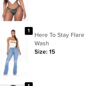 Fashion Nova Jeans Size 15